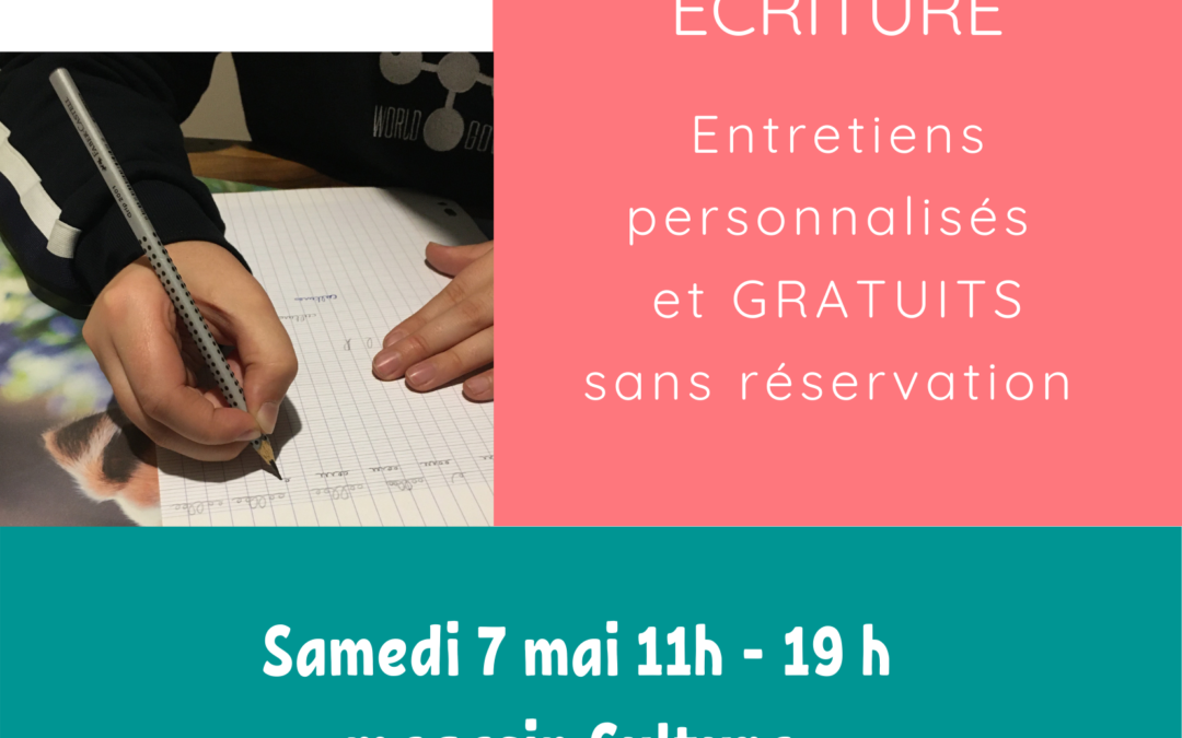 Ateliers conseil écriture Magasin Cultura